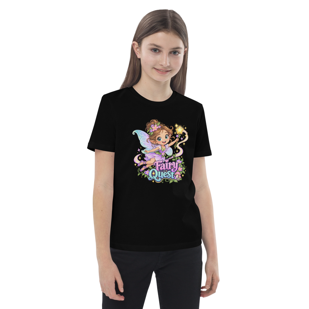 Fairy Quest Organic Cotton Kids T-Shirt | SideQuest