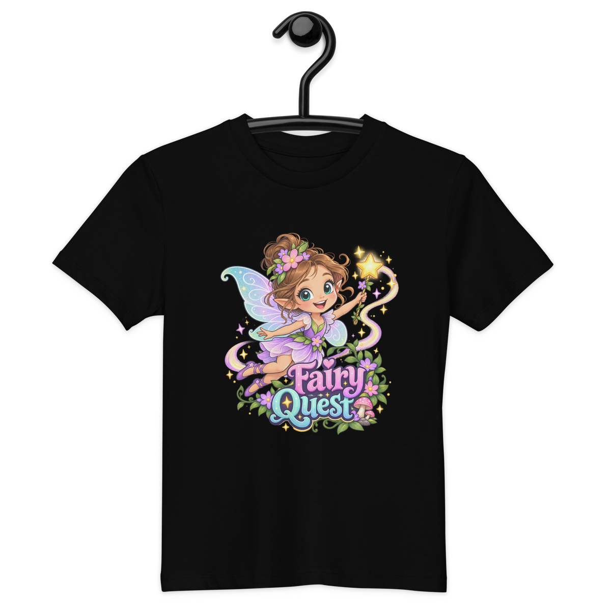Fairy Quest Organic Cotton Kids T-Shirt | SideQuest