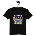 Level 1 Legend Organic Cotton Kids T-Shirt | SideQuest