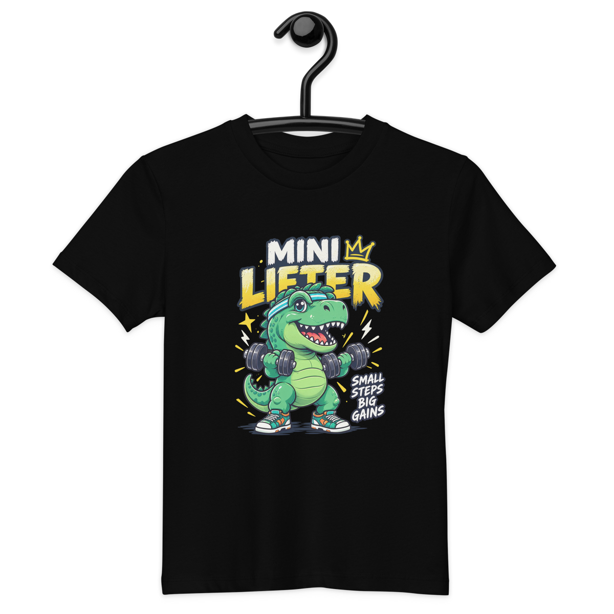Mini Lifter Organic Cotton Kids T-Shirt | SideQuest