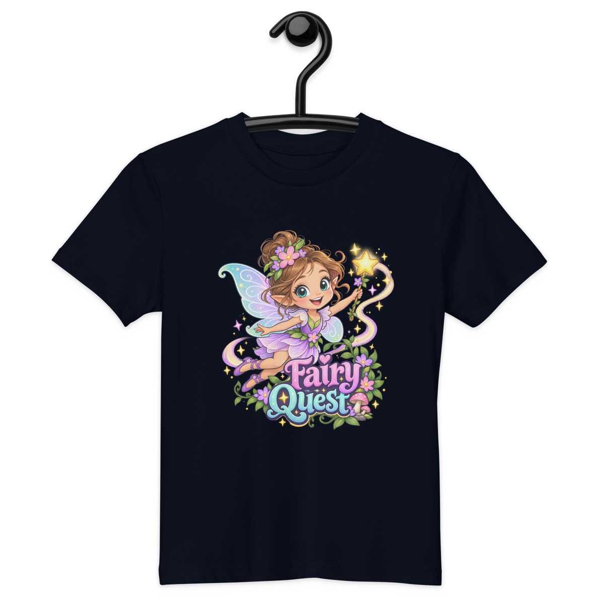 Fairy Quest Organic Cotton Kids T-Shirt | SideQuest