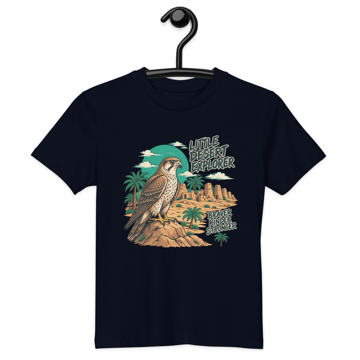 Little Desert Explorer Organic Cotton Kids T-Shirt | SideQuest