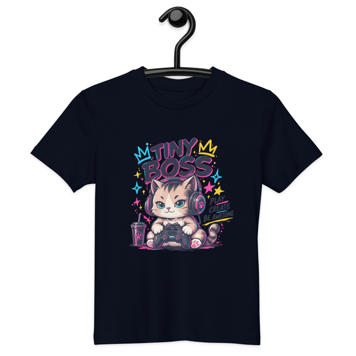 Tiny Boss Organic Cotton Kids T-Shirt | SideQuest