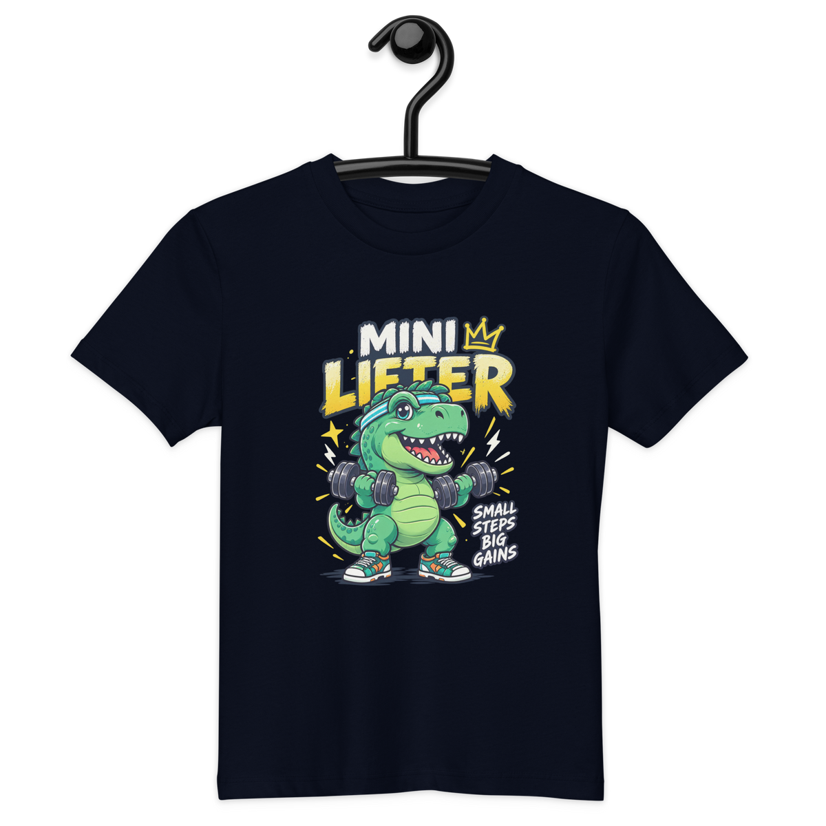 Mini Lifter Organic Cotton Kids T-Shirt | SideQuest