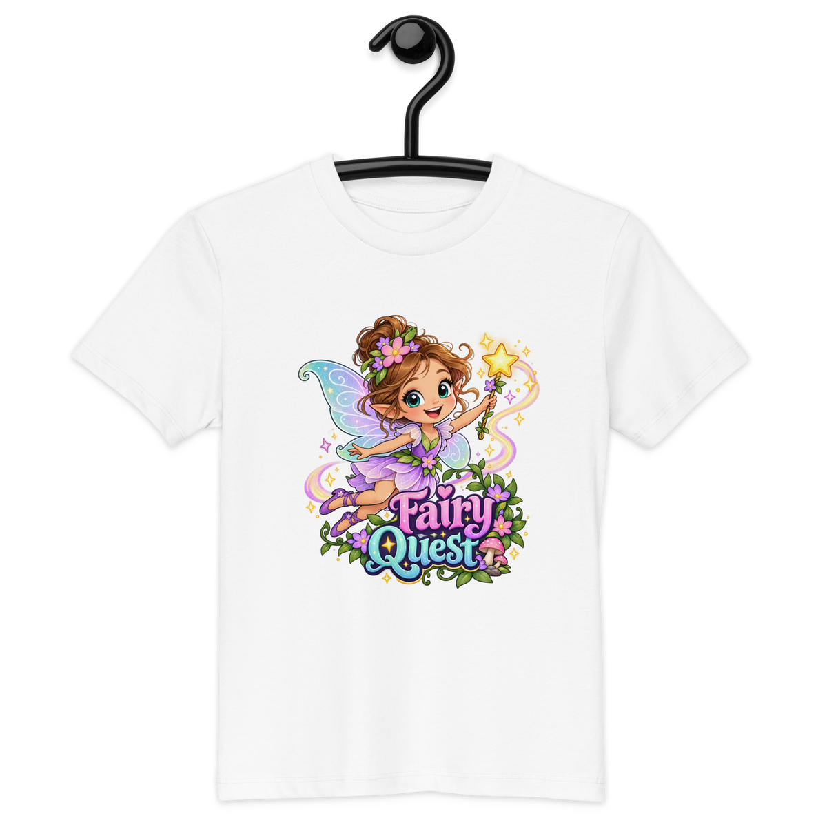 Fairy Quest Organic Cotton Kids T-Shirt | SideQuest