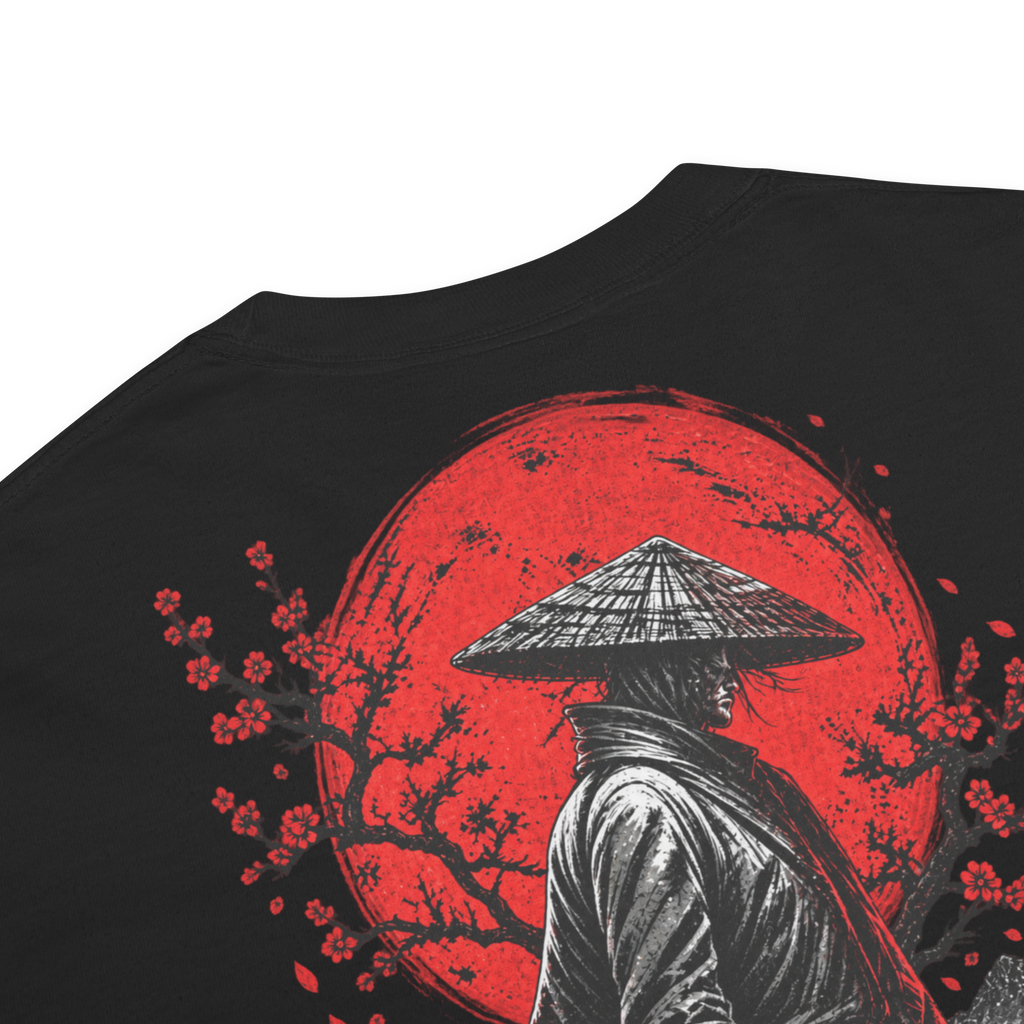 Crimson Ronin Heavyweight T-Shirt | SideQuest