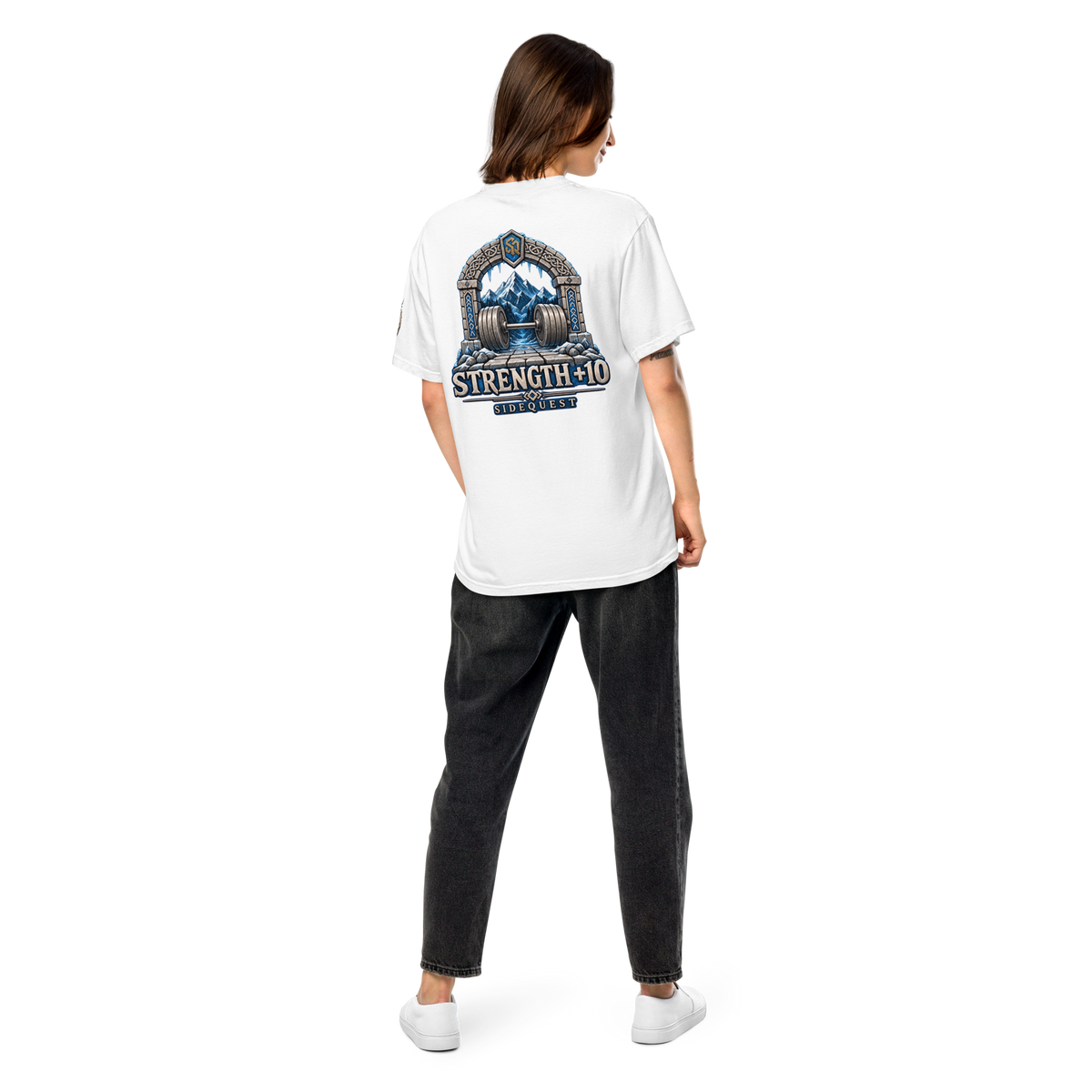 SQ Crest +10 Strength Heavyweight T-Shirt product image 3