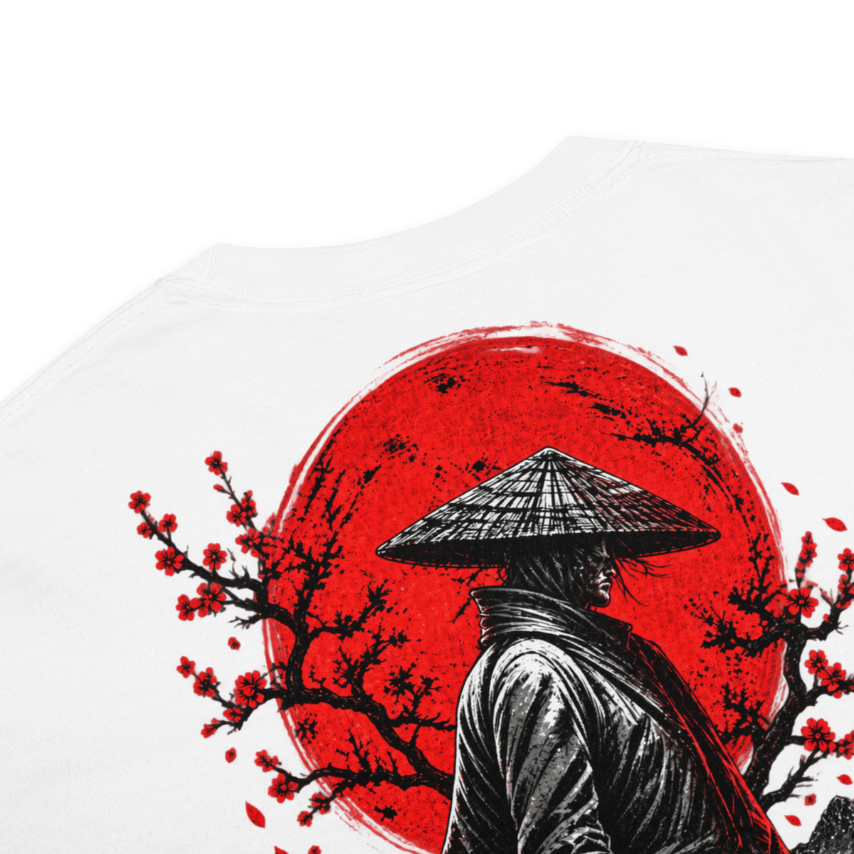 Crimson Ronin Heavyweight T-Shirt | SideQuest