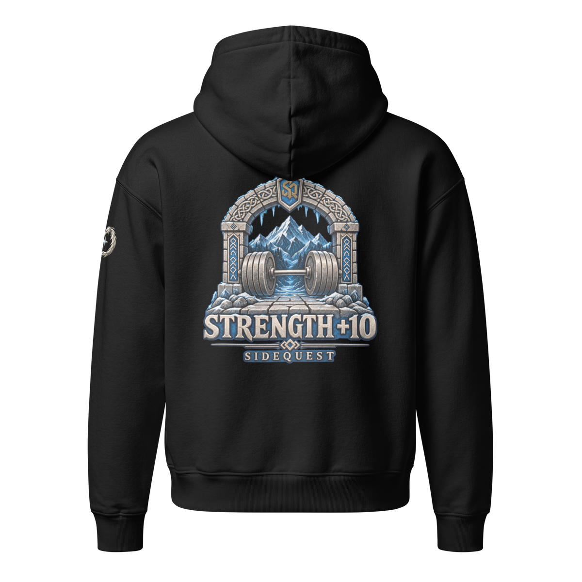 SQ Crest +10 Strength Relaxed Hoodie product image 1