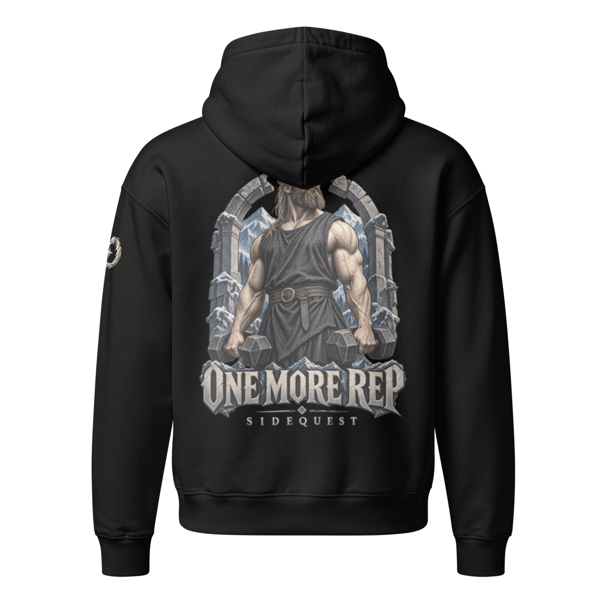 SQ Crest Viking One Last Rep Relaxed Hoodie product image 1