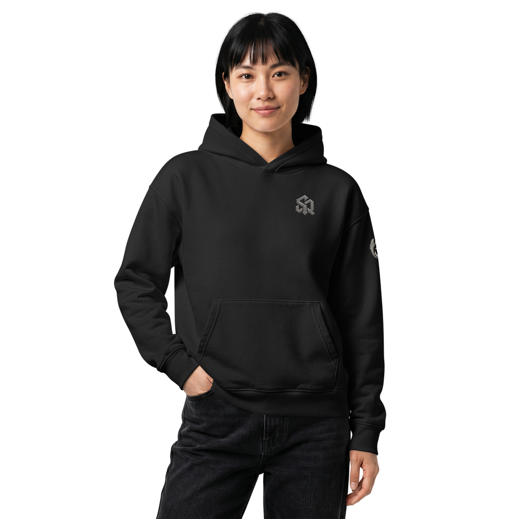 SQ Crest +10 Strength Relaxed Hoodie product image 3