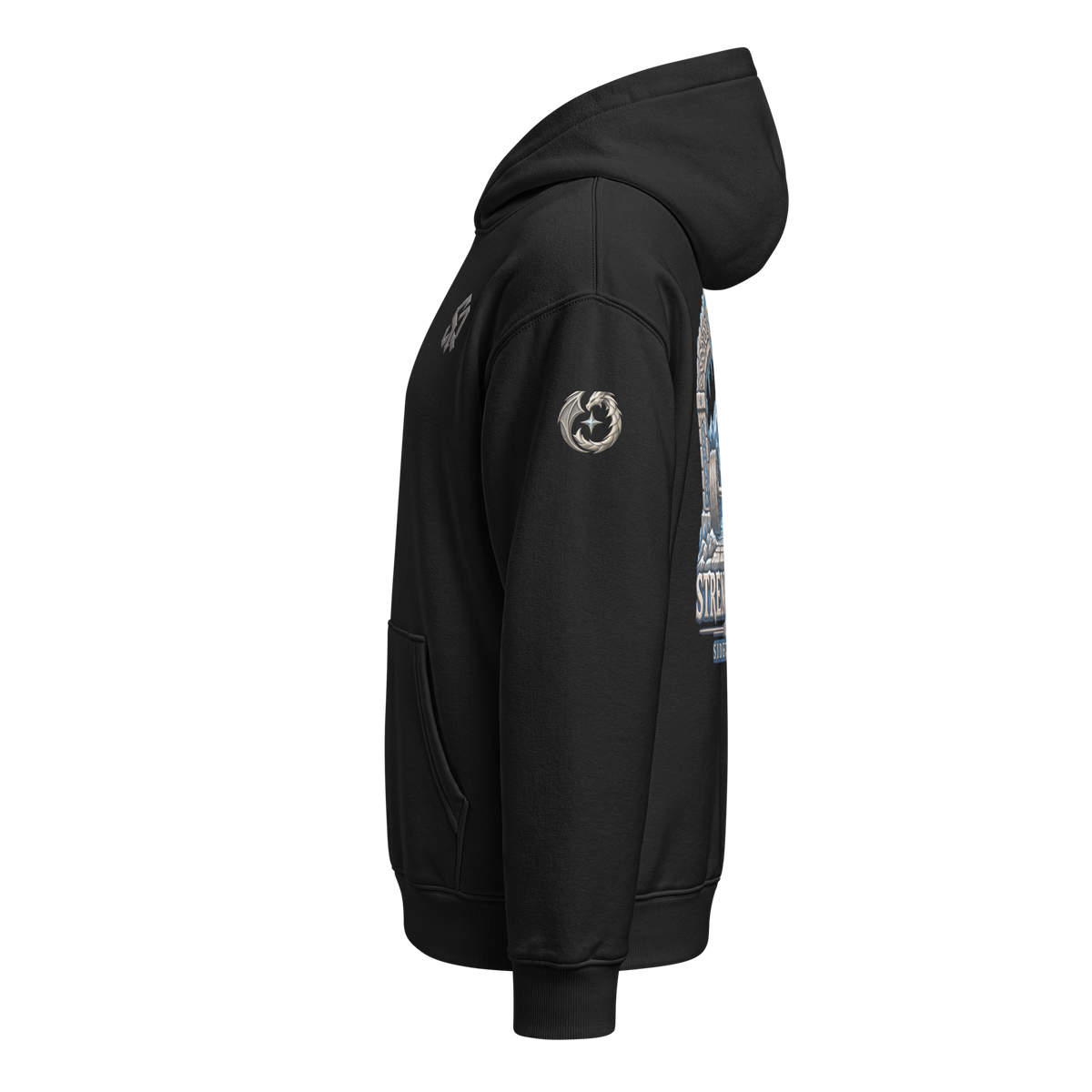 SQ Crest +10 Strength Relaxed Hoodie product image 5